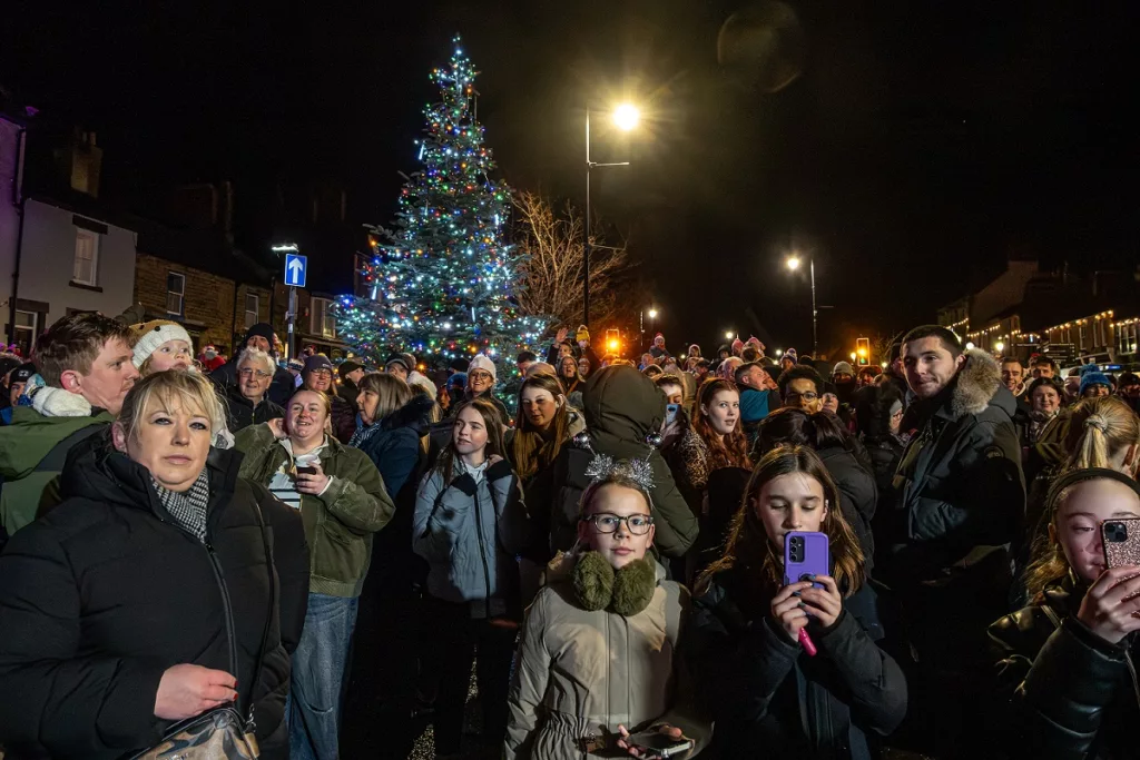 Community Spirit and Christmas Cheer at Heart of Barnard Castle Light Switch-On