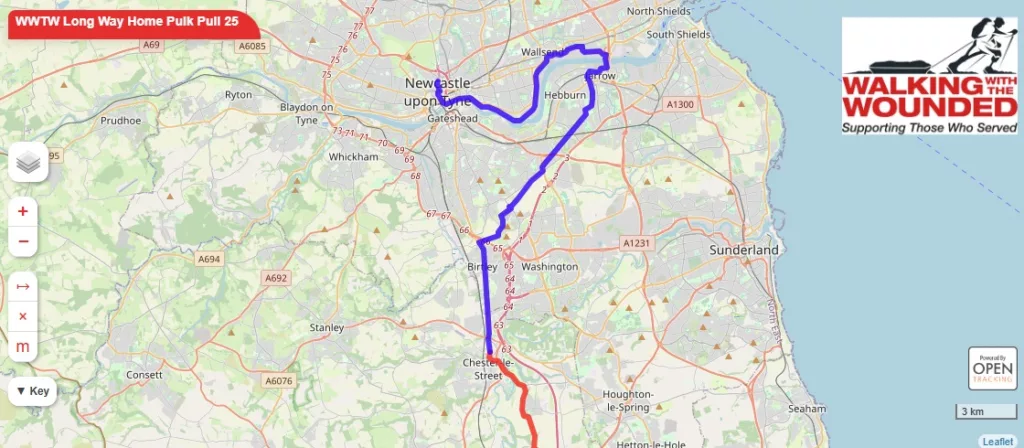 Walking With The Wounded: 700km Trek Ends in Newcastle to Honour Veterans