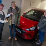 Loyal Hospice Supporter Wins Car Raffle and Helps Raise £28,000 for St Oswald’s