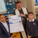Bishop of Hexham and Newcastle Makes First Visit to St Cuthbert’s Catholic Primary