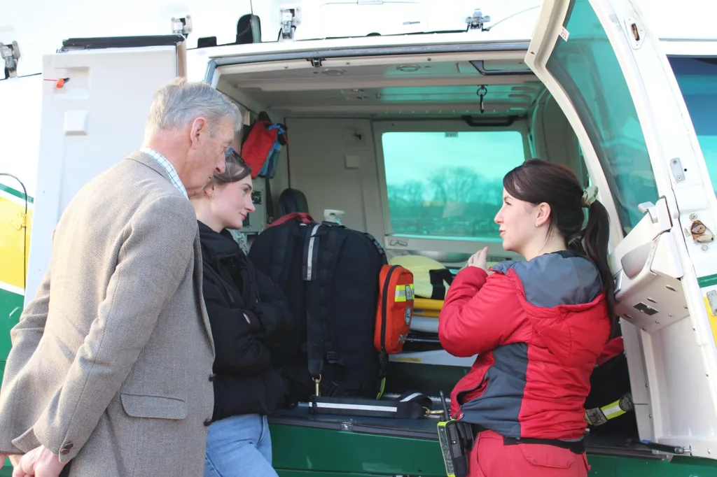 Gilsland Woman Raises £2,000 for Air Ambulance That Saved Her Family