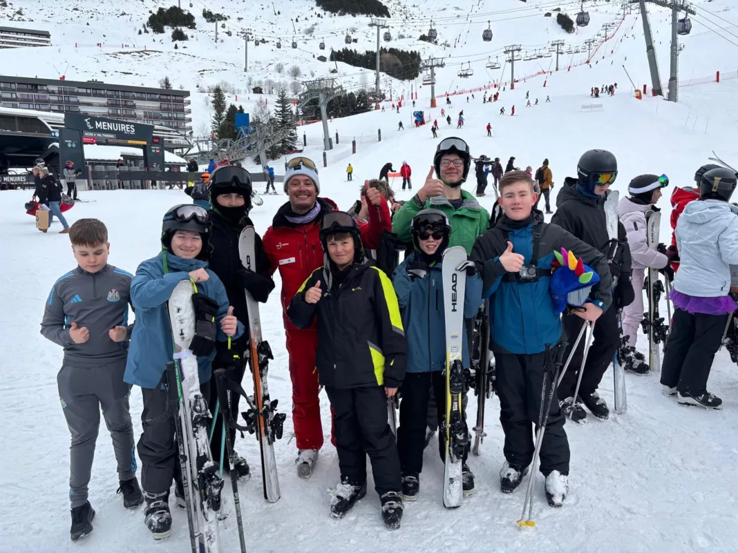 Newcastle students hit the slopes