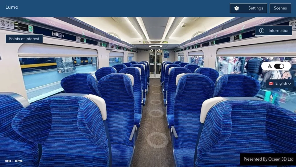 Tour before you travel: Lumo prioritises accessibility with new online tool