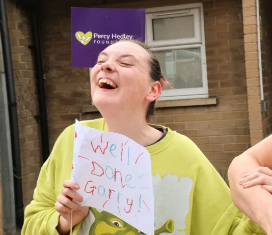 Newcastle support worker completes epic Newcastle to New York challenge for disabled students Newcastle support worker completes epic Newcastle to New York challenge for disabled students