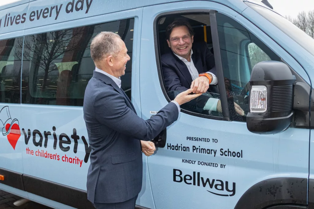 New Sunshine Coach Donated to South Shields School Through Charity Partnership