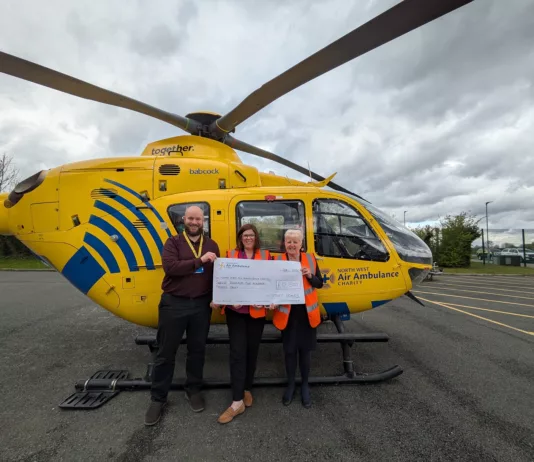 £26,000 Raised for Air Ambulance Charities Across the North £26,000 Raised for Air Ambulance Charities Across the North
