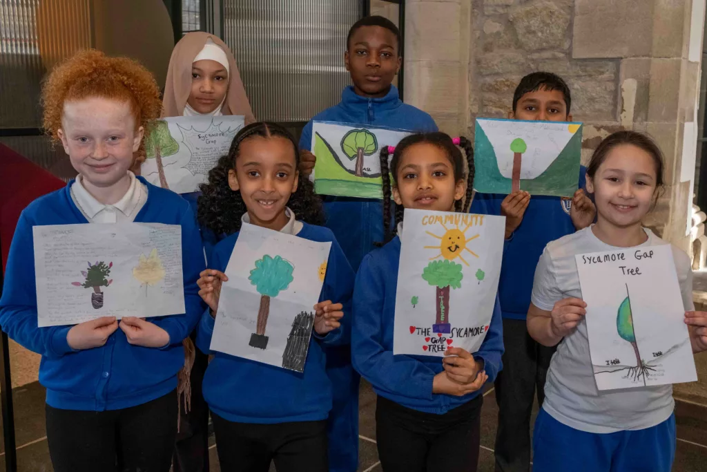 Byker Pupils Plant Sycamore Gap Sapling in Symbol of Hope