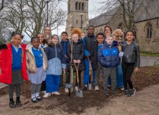 Byker Pupils Plant Sycamore Gap Sapling in Symbol of Hope Byker Pupils Plant Sycamore Gap Sapling in Symbol of Hope