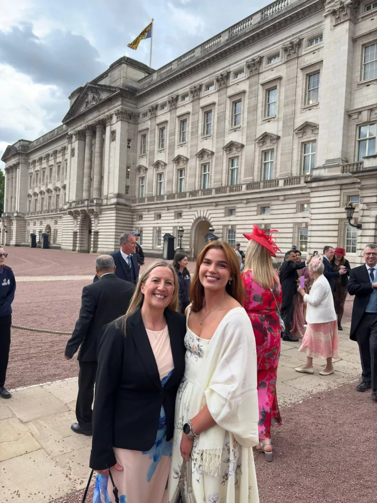 Newcastle Volunteer Honoured at Buckingham Palace Garden Party