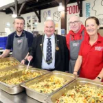 Lord Mayor Henry Gallagher Praises Volunteers at Newcastle’s People’s Kitchen
