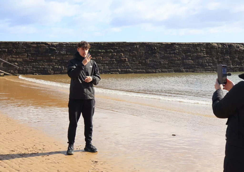 Tyne and Wear Fire Service and Percy Hedley Students Create BSL Water Safety Videos