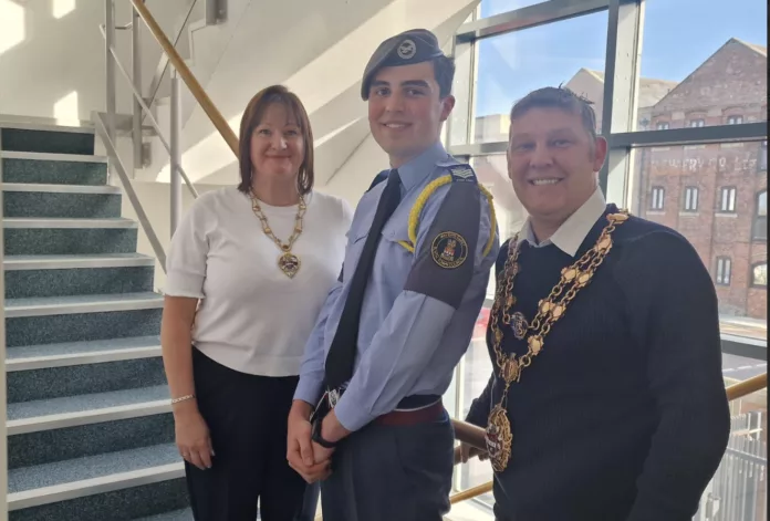 air cadet Blyth Appoints First-Ever Mayoral Cadet