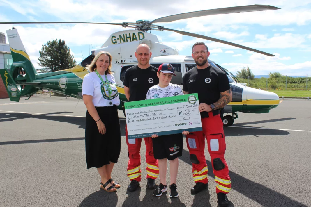 Ten-Year-Old Elijah Raises Funds For Charity That Saved His Grandad’s Life