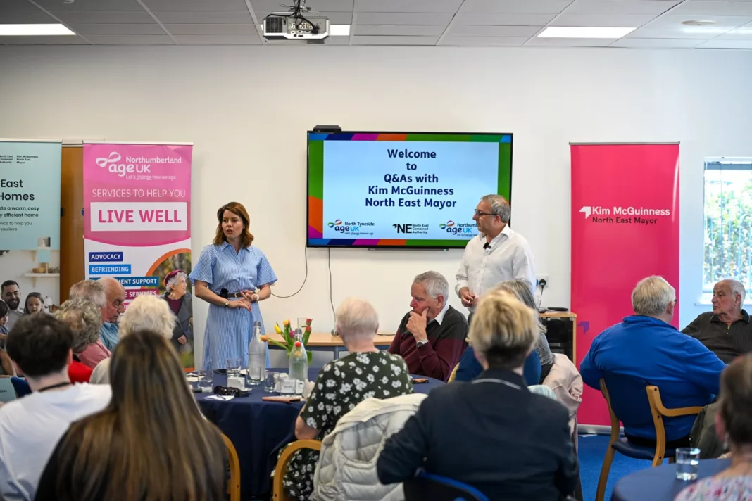 Mayor Meets - Age UK Northumberland - 01.05.26-10 North East Mayor Launches Latest Opportunity Fund To Tackle Cost Of Living Pressures