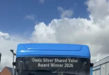 Stagecoach North East Receives Oasis Community Housing Award for Second Consecutive Year Stagecoach North East Receives Oasis Community Housing Award for Second Consecutive Year