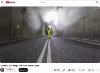 Popular YouTuber Goes Behind the Scenes of Tyne Tunnels’ High-Tech Mist Safety System Popular YouTuber Goes Behind the Scenes of Tyne Tunnels’ High-Tech Mist Safety System
