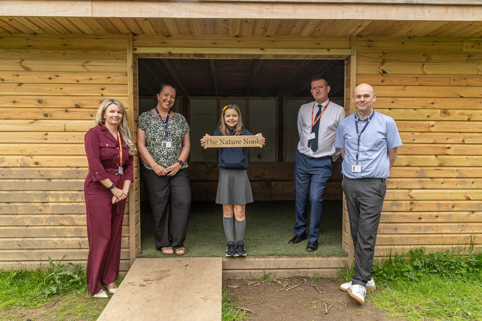New Woodland Shelter Extends Outdoor Learning At Ponteland Primary