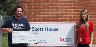 Red Sky Foundation Donates £30,000 to Support Families at Scott House Red Sky Foundation Donates £30,000 to Support Families at Scott House