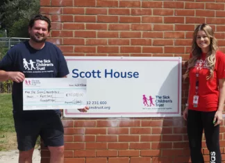 Red Sky Foundation Donates £30,000 to Support Families at Scott House Red Sky Foundation Donates £30,000 to Support Families at Scott House