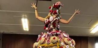 Bake Off-Loving Crafters Work with Lady Gaga Designer on Stage Gown Bake Off-Loving Crafters Work with Lady Gaga Designer on Stage Gown