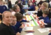 Pupils and Families Enjoy Reading Cafes for Macmillan Fundraiser Pupils and Families Enjoy Reading Cafes for Macmillan Fundraiser