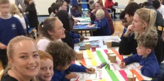 Pupils and Families Enjoy Reading Cafes for Macmillan Fundraiser Pupils and Families Enjoy Reading Cafes for Macmillan Fundraiser